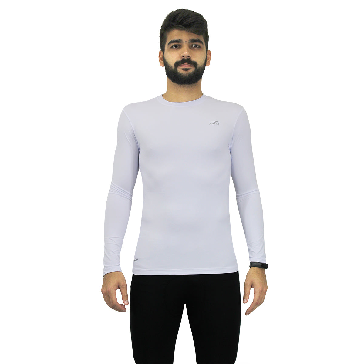 Camisa Térmica e Compressão Finta Manga Longa Unissex UV 50+