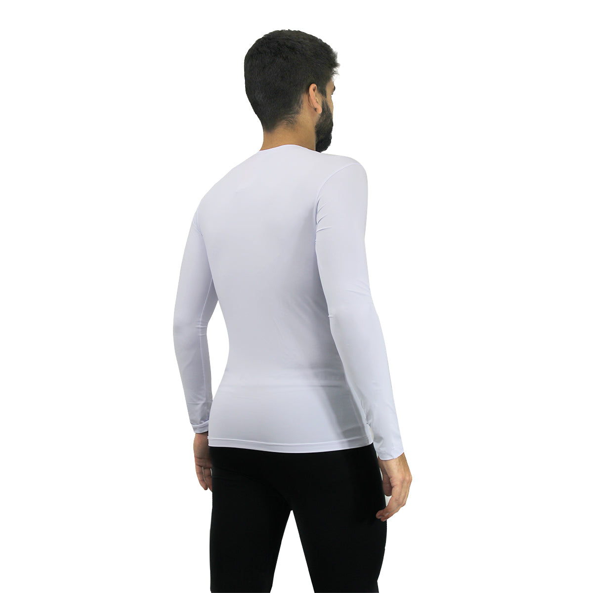 Camisa Térmica e Compressão Finta Manga Longa Unissex UV 50+