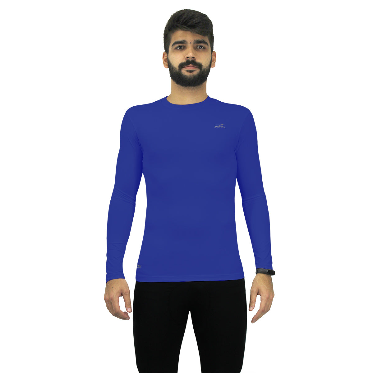Camisa Térmica e Compressão Finta Manga Longa Unissex UV 50+