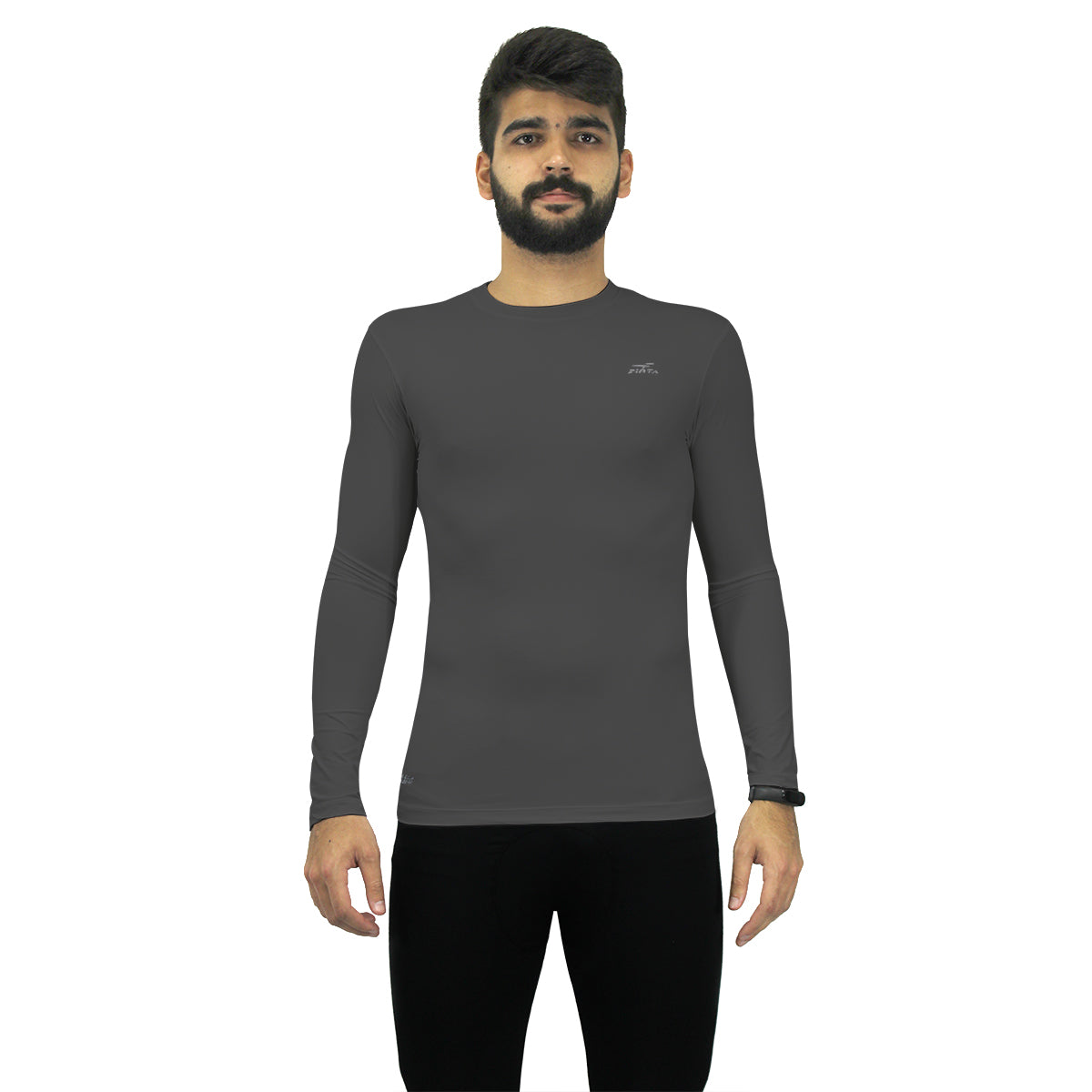 Camisa Térmica e Compressão Finta Manga Longa Unissex UV 50+