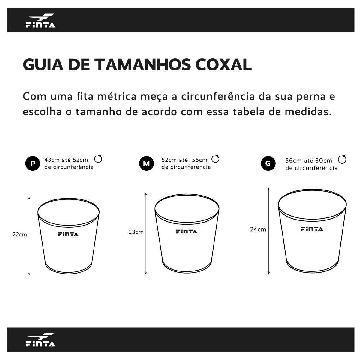 Coxal Compressivo Neoprene Finta