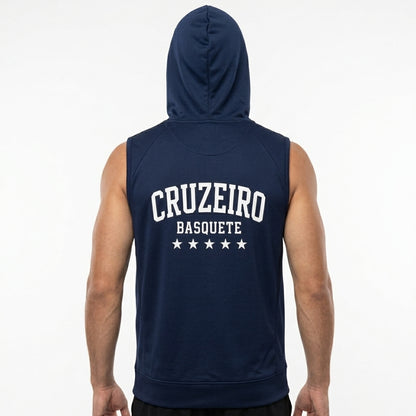 Coach Capuz Unissex sem manga Cruzeiro Finta - PRÉ-VENDA