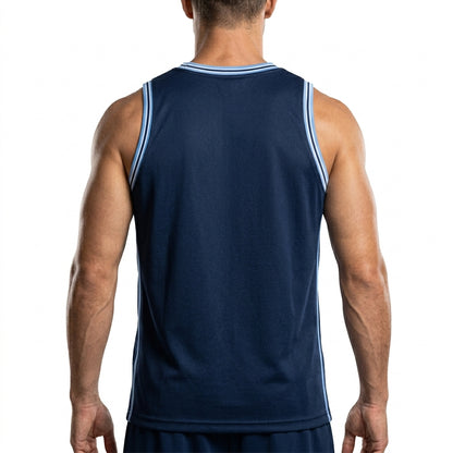 Regata Treino Basquete Azul Unissex Cruzeiro Finta - PRÉ VENDA