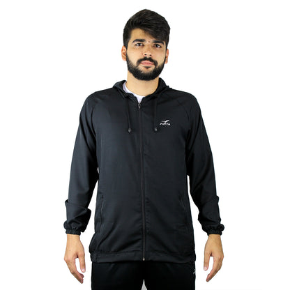 Jaqueta corta Vento com Capuz Finta Runner