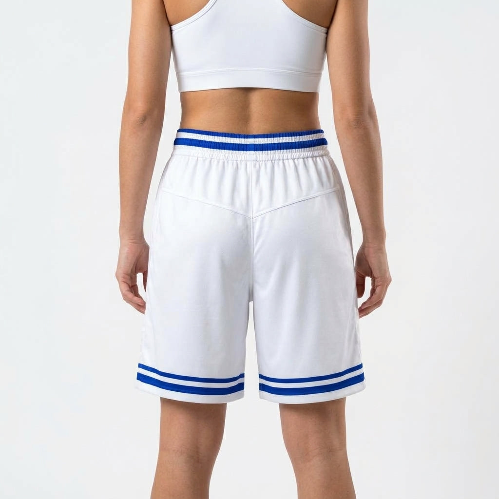 Short Jogo Basquete Branco Cruzeiro - PRÉ VENDA