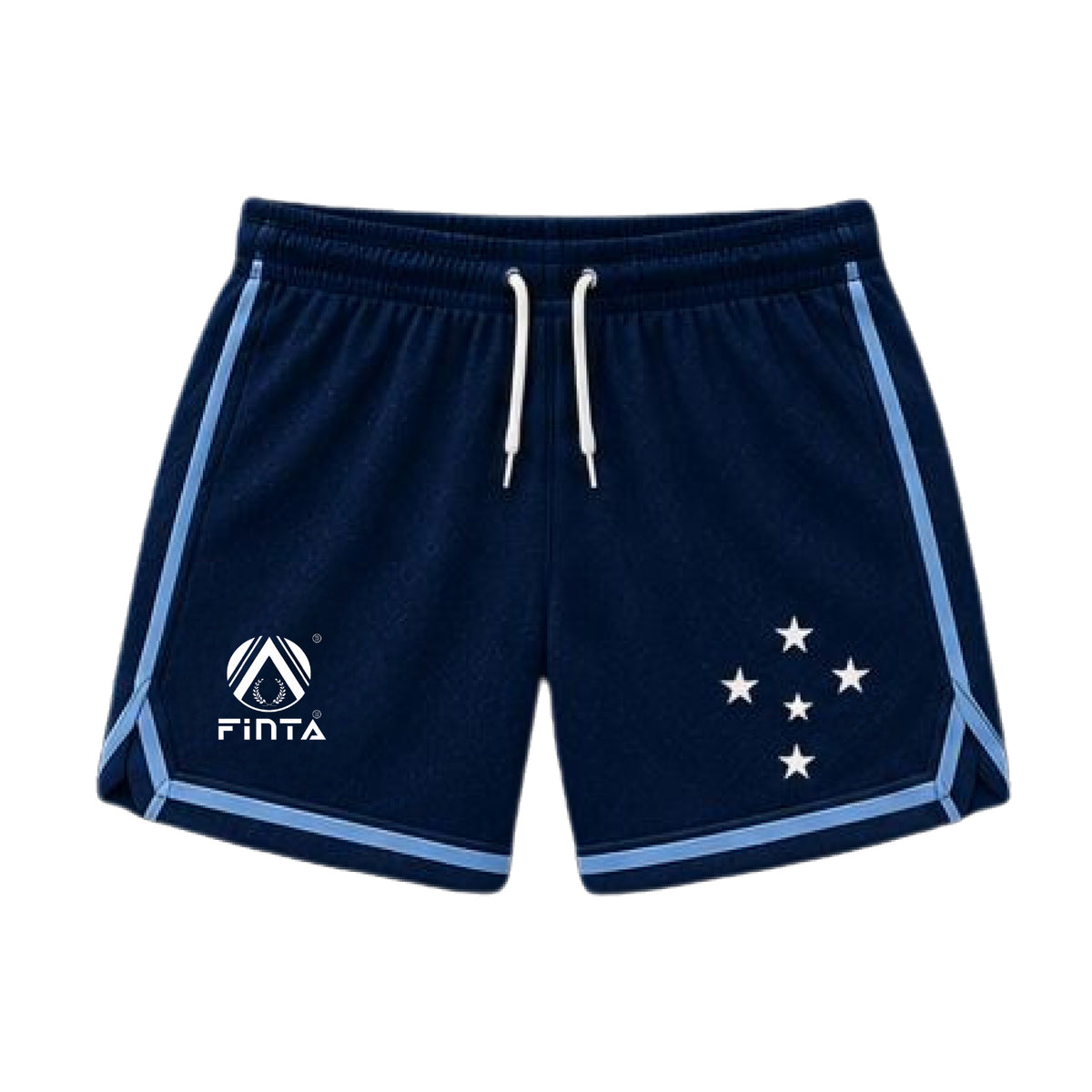 Calção Treino Basquete Azul Unissex Cruzeiro Finta - PRÉ VENDA